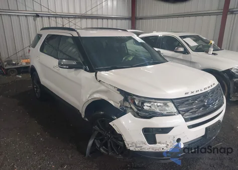 2018 Ford Explorer Xlt из США, поврежденный, VIN 1FM5K8D87JGB96442